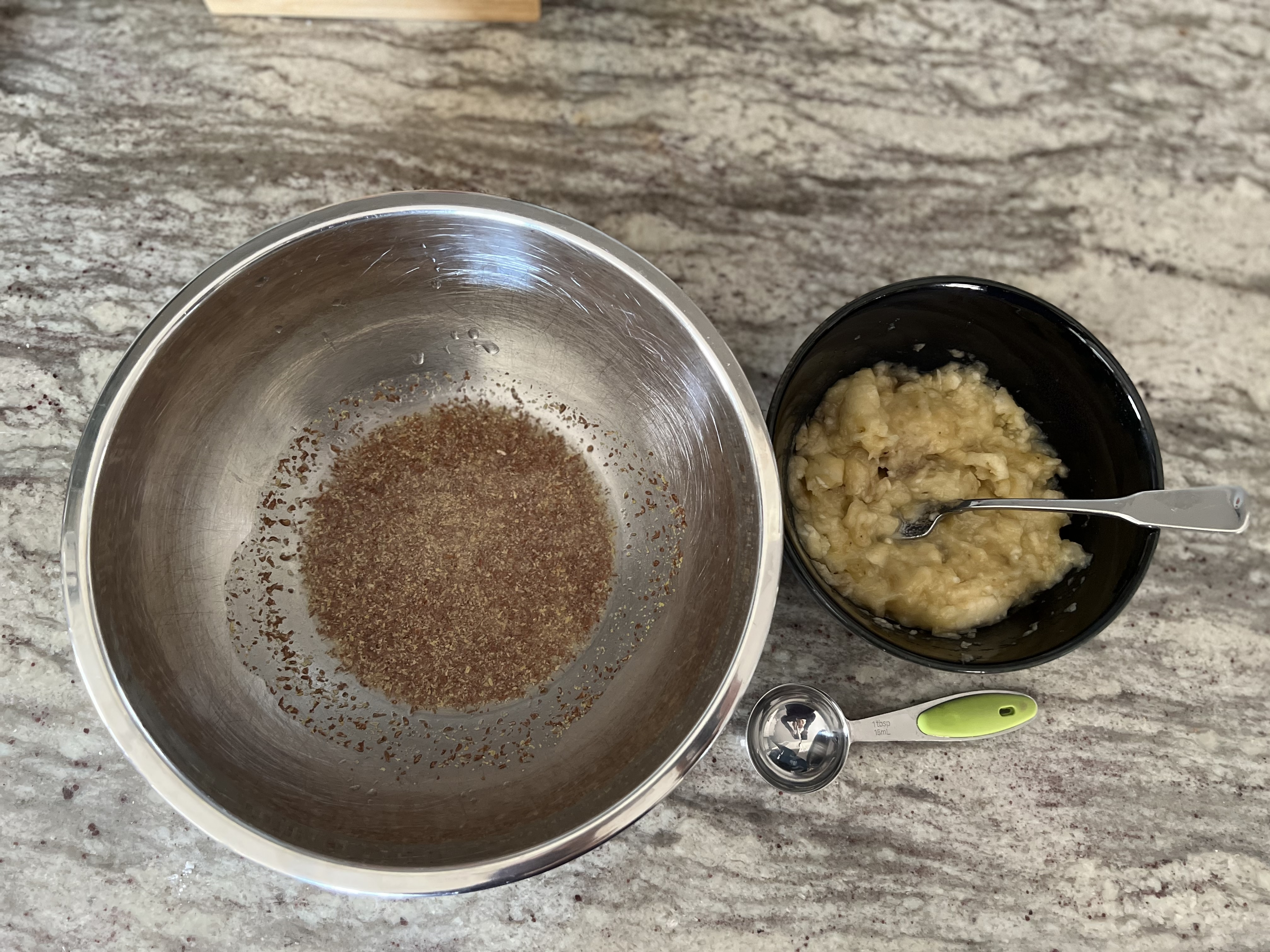 Vegan Banana Blueberry Pancakes