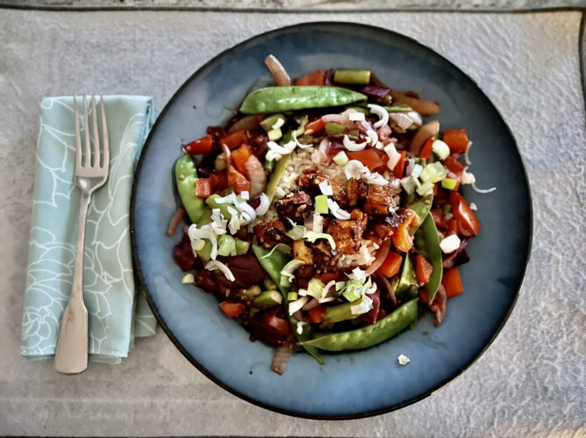 Spicy Vegan Chinese Vegetables