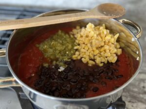 Vegan Mexican Black Bean Soup
