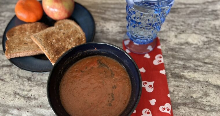 Vegan Tomato Basil Soup