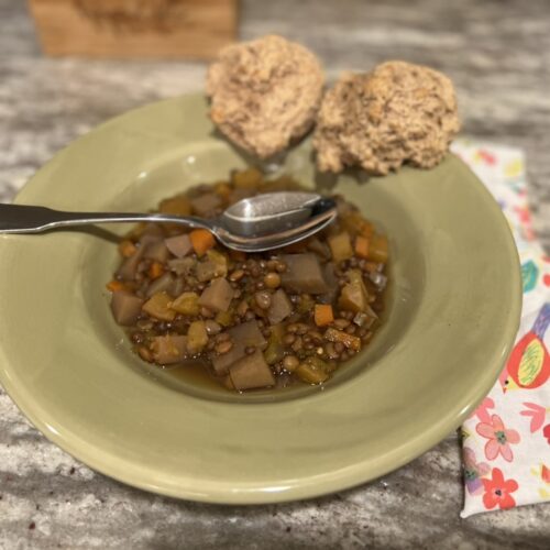 Vegan Butternut Squash Lentil Soup Susans Vegan Journey