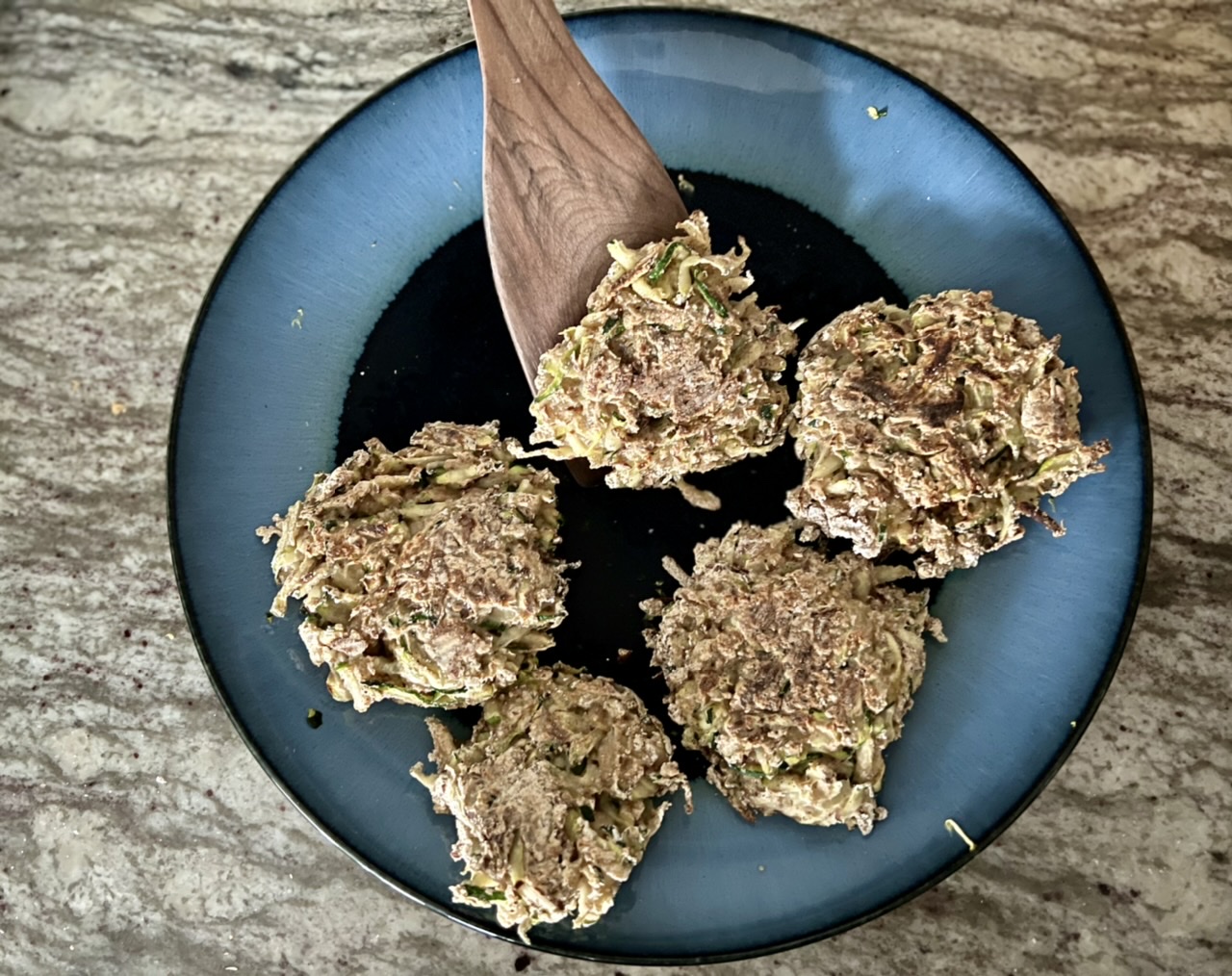 Vegan Oil Free Zucchini Fritters