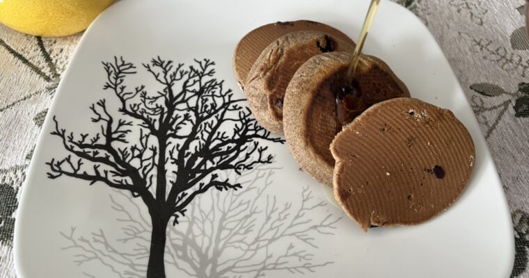 Blueberry Multigrain Pancakes – Vegan and Gluten Free