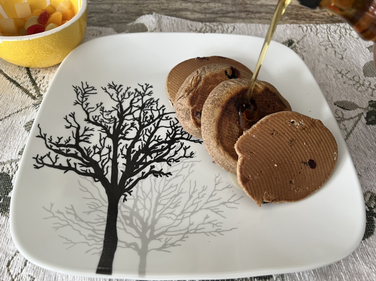 Blueberry Multigrain Pancakes – Vegan and Gluten Free