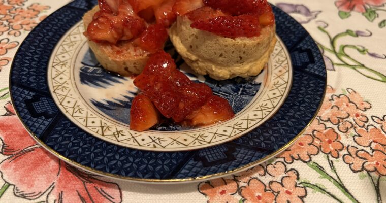 Vegan Strawberry Shortcakes (Oil Free)