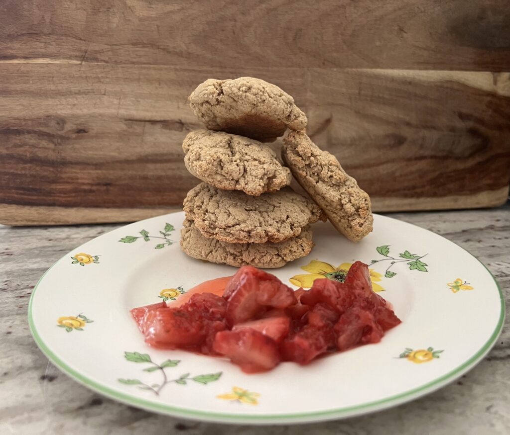 Vegan Strawberry Shortcake Oil Free