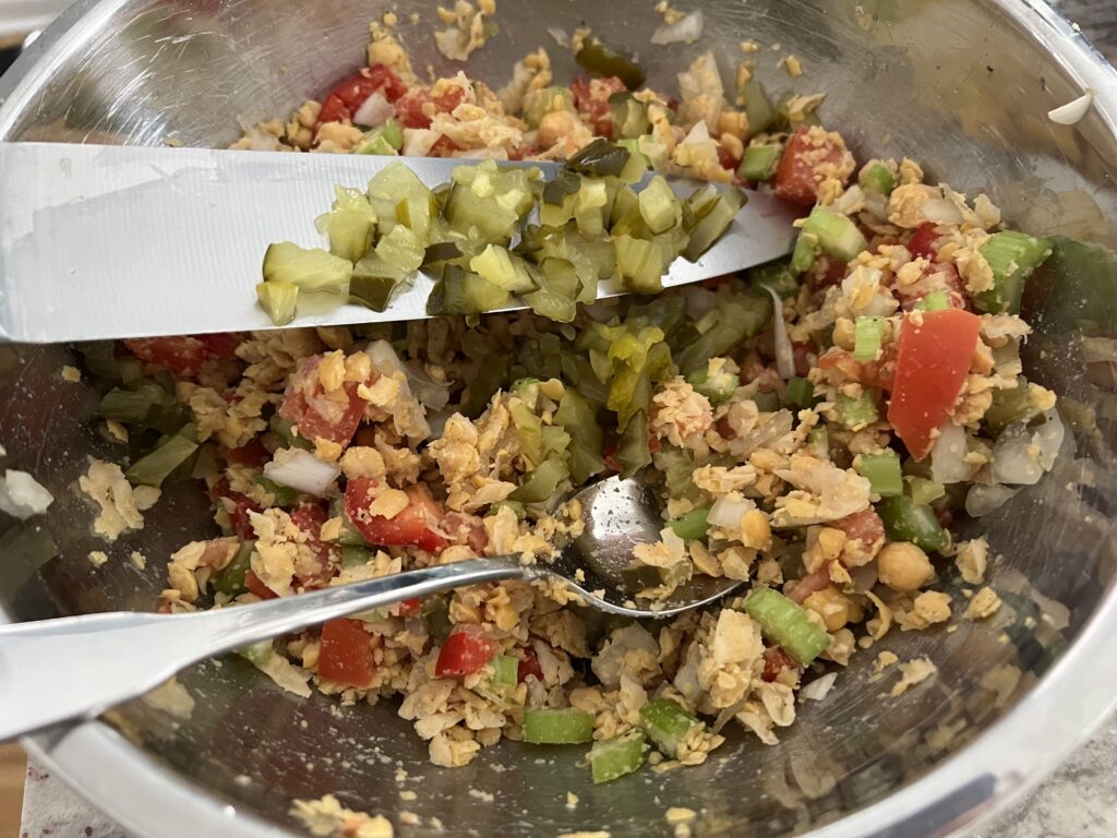 Chick Pea Salad Mixture